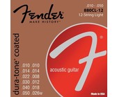 Fender 80/20 Coated Dura-Tone 880CL-12 12 String Acoustic Guitar Strings