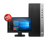 HP 400 All-in-One Desktop i3-8100T 20" HD Non Touch in Black