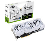 ASUS TUF Gaming GeForce RTX 4070 Ti SUPER 16GB GDDR6X White OC Edition Graphics Card