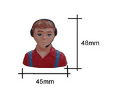 Styrene profile mq round 12mmx14mmx33cm