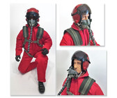 Warbird pilot jet red 1/4.5-1/4