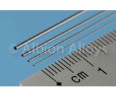 Alum micro tube alb 0.7x0.5mm