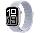 Apple Watch Series 10 (GPS 46mm) Silver Aluminium Case with Blue Cloud Sport Loop (MWWN3QA/A)