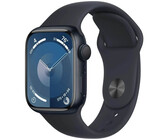 Apple Watch Series 9 (GPS 45mm) Midnight Aluminium Case with Midnight Sport Band - S/M (MR993QR/A)