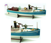 Hms renown bb wood hull 1:35