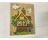 Puzzle raised house slw