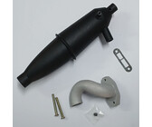 Muffler long screw magnum 40 46