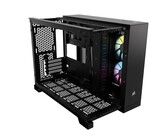 Corsair iCUE LINK 2500X RGB Micro ATX Tempered Glass Dual Chamber PC Case - Black (CC-9011267-WW)