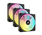 Corsair iCUE LINK QX120 RGB 120mm PWM PC Fans Starter Kit with iCUE LINK System Hub (CO-9051002-WW)